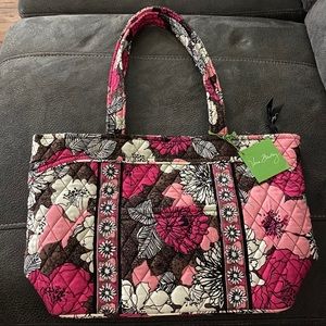 Vera Bradley Mandy Mocha Rouge Shoulder Bag